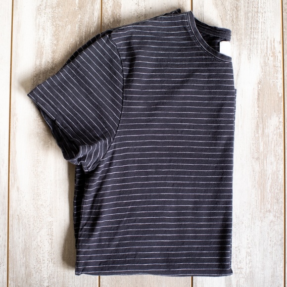 Reign Storm Grey Striped Tee - Picture 6 of 7